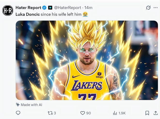 东契奇狂砍60分助湖人逆转热火 八连胜领跑西部